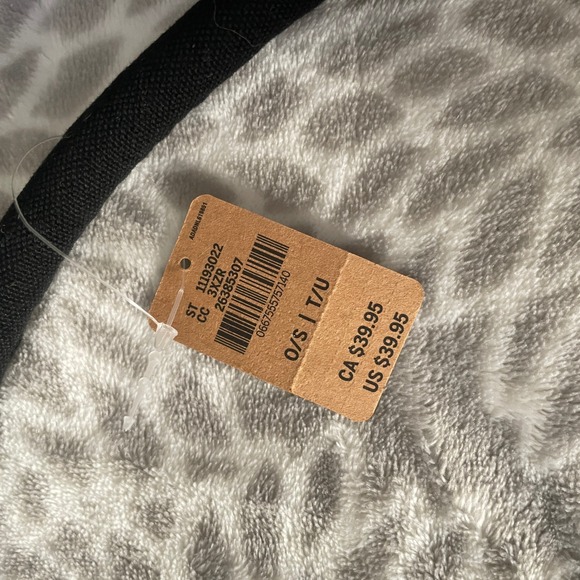 Victoria's Secret PINK Canvas Tote Bag Black Rainbow Logo‎ Large Duffel Travel - Picture 7 of 10